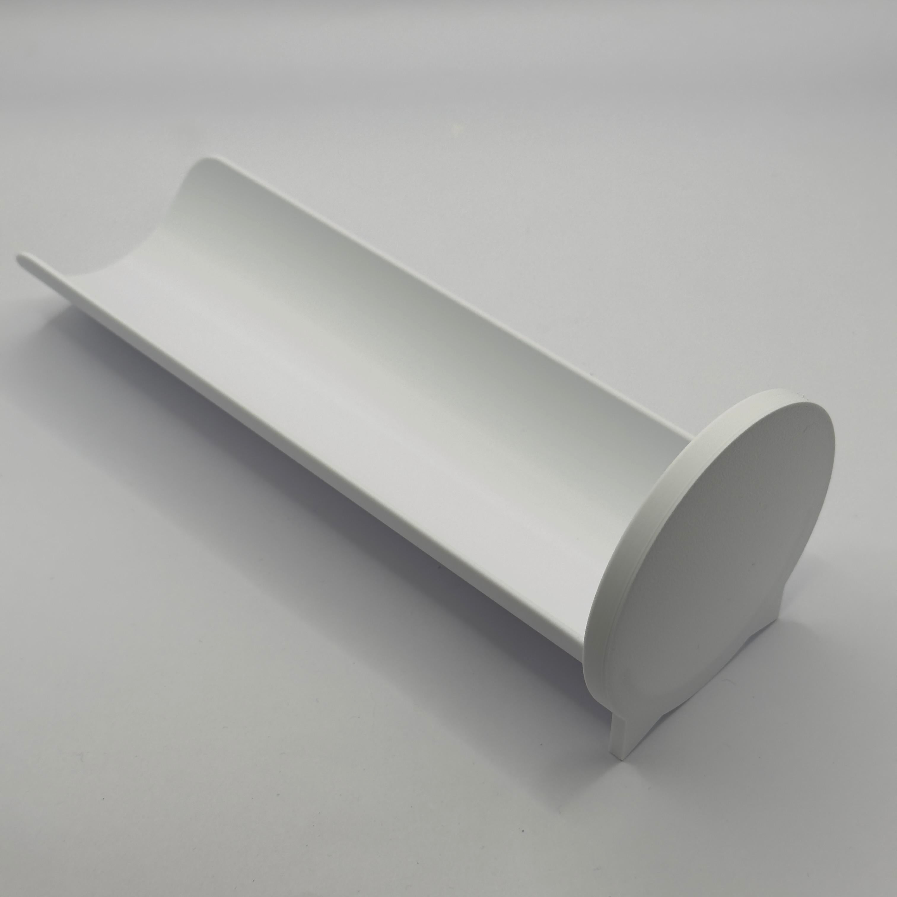 Pringles Tube cap with built in slide tray